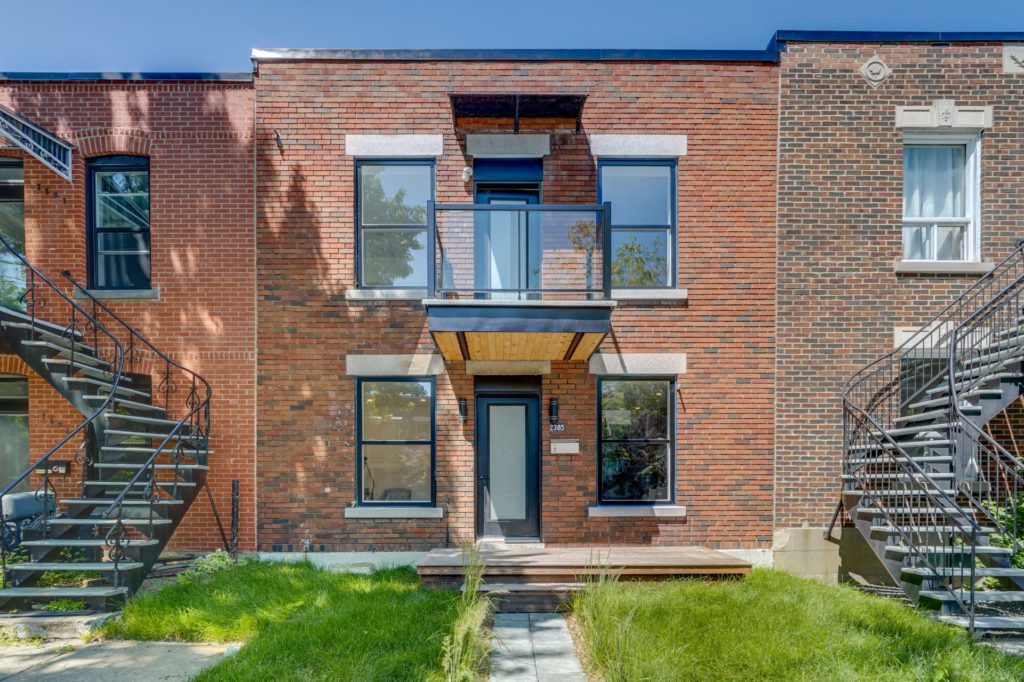 Renovation complète d'une maison - Façade