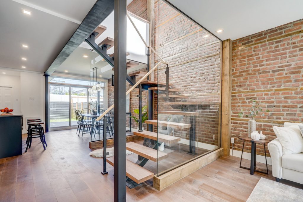 Renovation complète d'une maison - Entrée